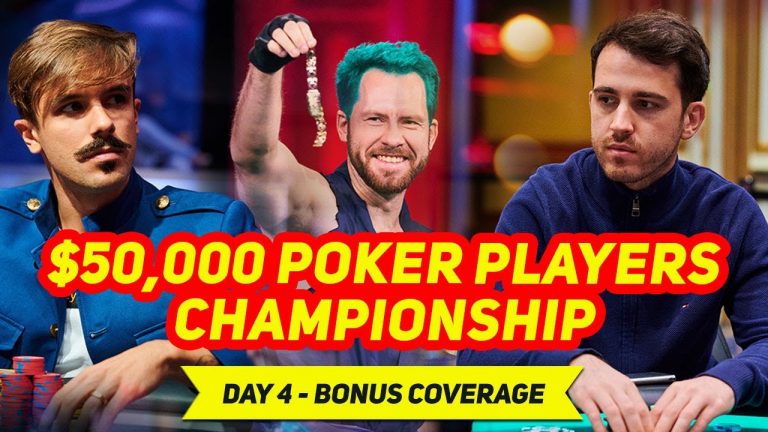 World Series of Poker 2022 | $50,000 Poker Players Championship Day 4 | Bonus Coverage