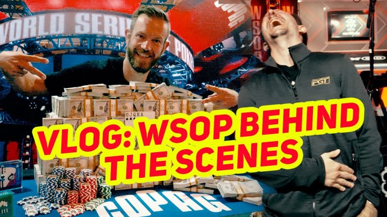 World Series of Poker Vlog | Behind The Scenes at Negreanu’s Fantasy Draft & Touring the Venue