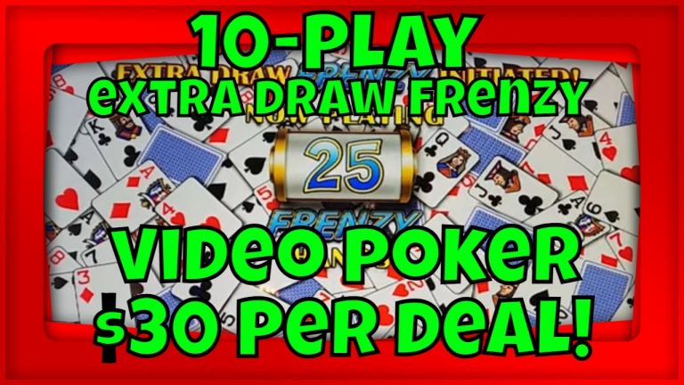 10-Play Extra Draw Frenzy – $30 Per Deal