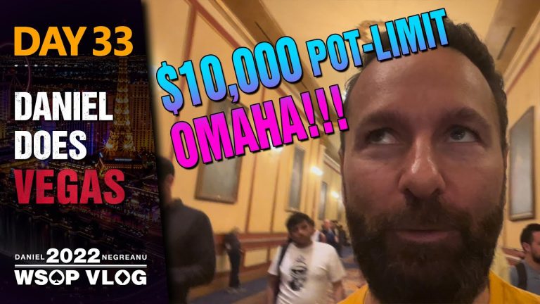 $10,000 POT-LIMIT OMAHA CHAMPIONSHIP!!! – 2022 WSOP Poker Vlog Day 33