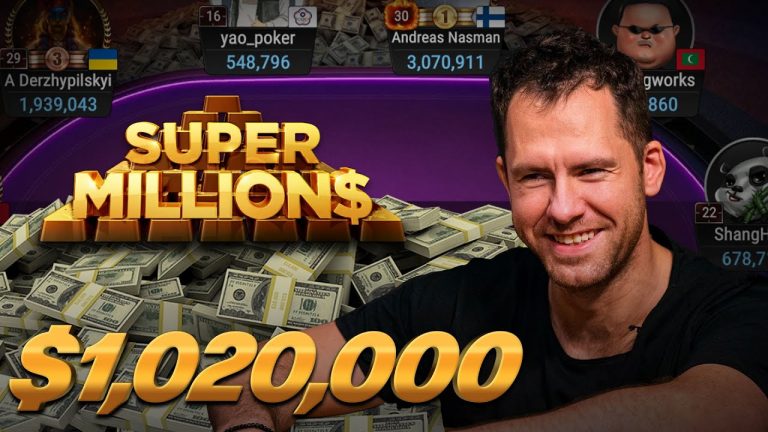 $1,020,000 Poker FINAL TABLE with Jungleman | Super Million$ S2 E49