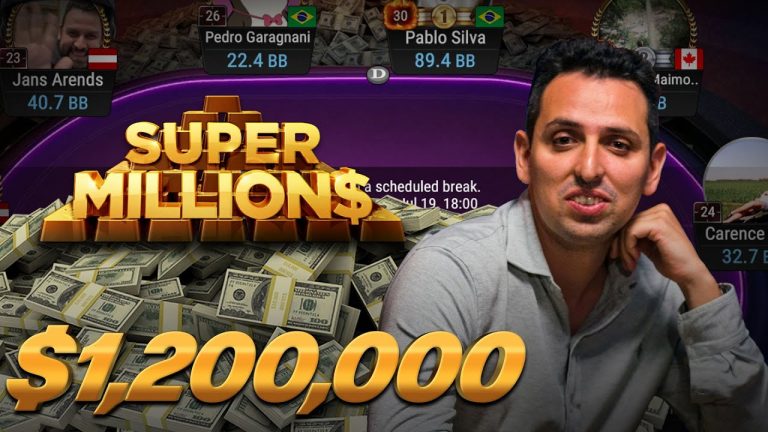 $1,200,000 Poker FINAL TABLE with Sergio Aido | Super Million$ S2 E50