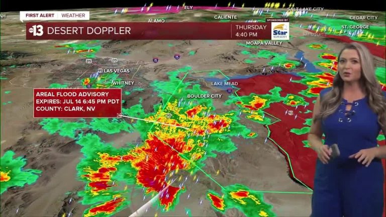 13 First Alert Las Vegas evening forecast | July 14, 2022