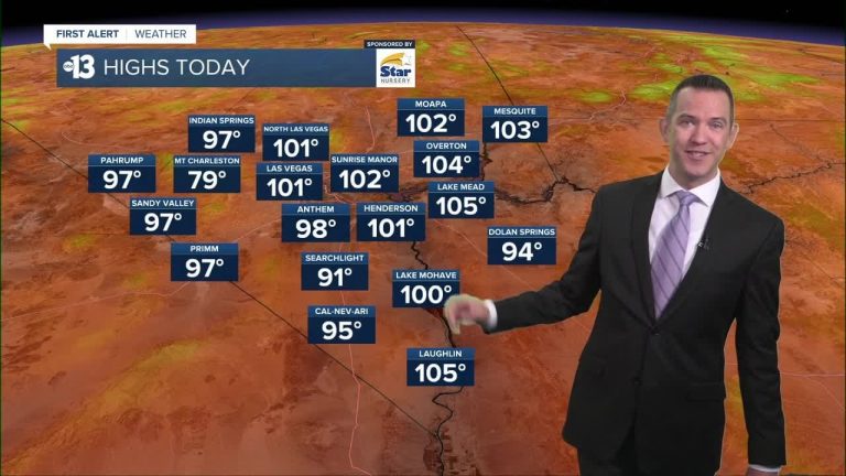 13 First Alert Las Vegas morning forecast | July 6, 2022