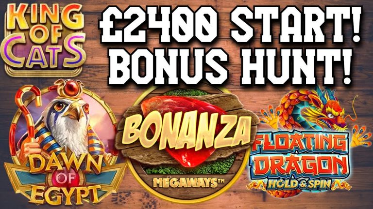 2.4k START! Bonus Hunt Time! Can We Beat Wagering?!