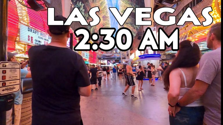 2022 Las Vegas Fremont Street Walking Tour