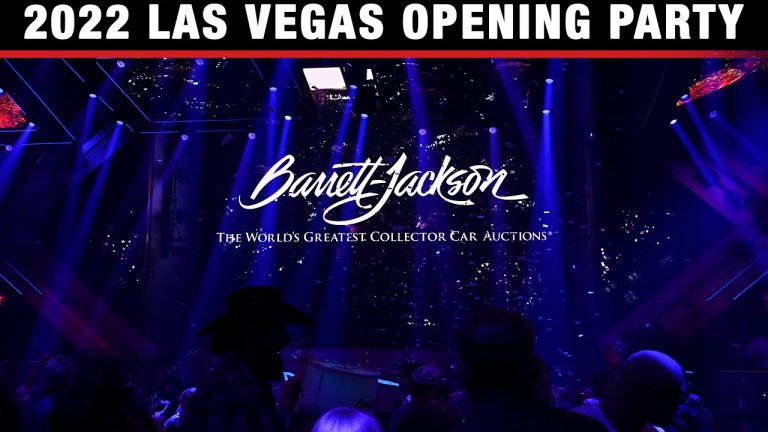 2022 Las Vegas Opening Night Party – BARRETT-JACKSON 2022 LAS VEGAS