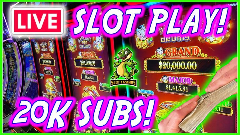 20K SUBSCRIBER LIVE SLOT PLAY SPECIAL! J WANTS MORE JACKPOTS! NEW GAMES AND CASINO!