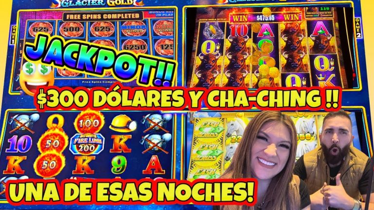 $300 Y CHA-CHING !! 4 MAQUINAS MISMAS APUESTAS Y AQUI LOS RESULTADOS ! COMO GANAR EN EL CASINO