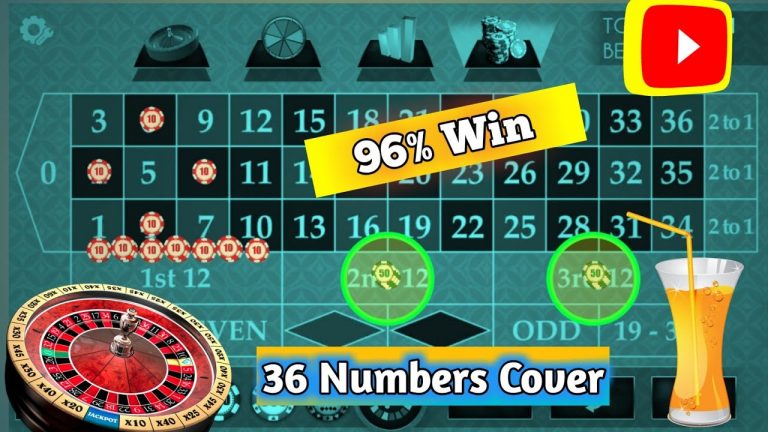 36 Numbers Cover Roulette || 96% Winning Strategy || Roulette Strategy To Win