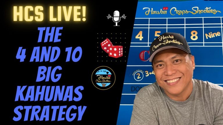 50 Roller! The 4 and 10 Big Kahuna Craps Betting Strategy