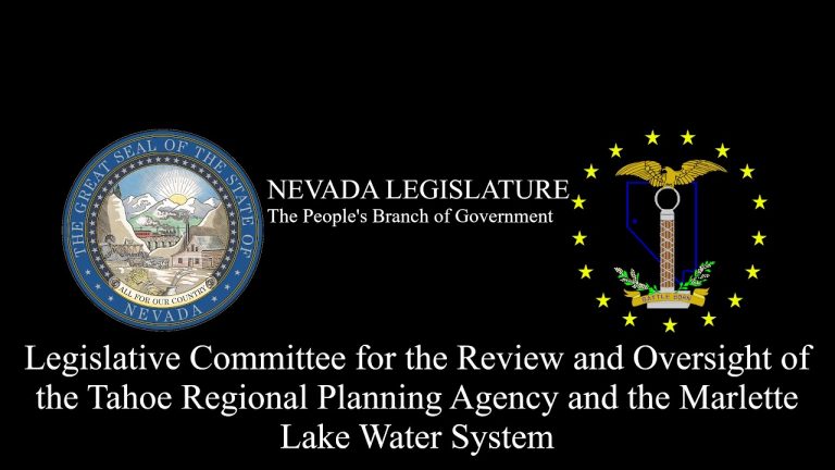 7/15/2022 – Legislative Committee for the Review and Oversight of the Tahoe Regional Planning Agency