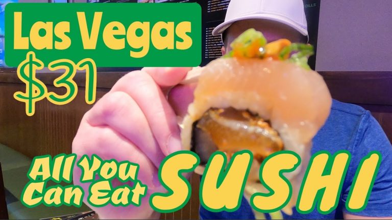 All You Can Eat SUSHI in VEGAS for $31? Is it worth it? Yama Sushi – The Strip