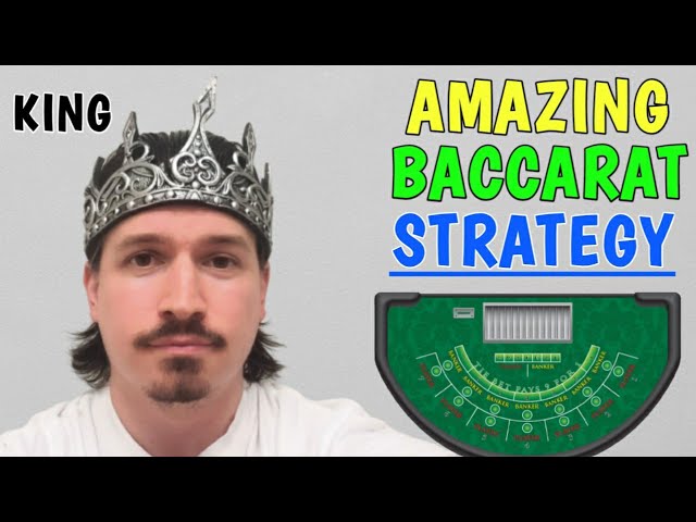 Amazing Baccarat Strategy- Professional Gambler Plays Live Baccarat For Real Money.