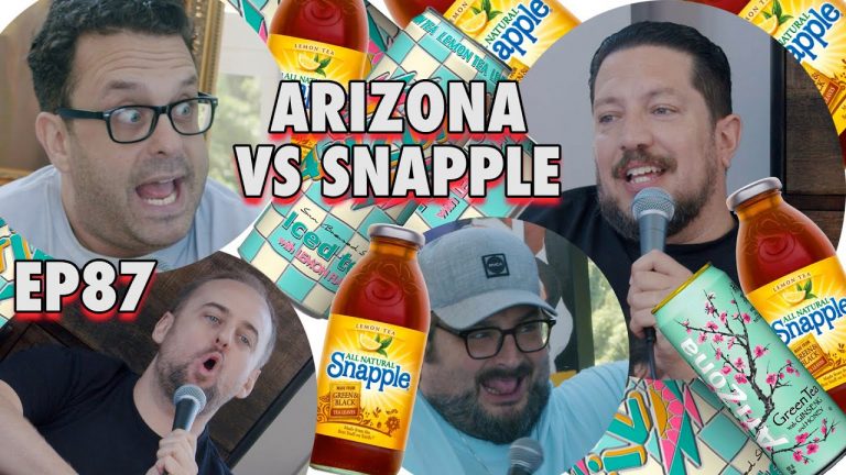 Arizona Iced Tea vs Snapple with Kevin Ryan and H Foley | Sal Vulcano & Joe are Taste Buds | EP 87