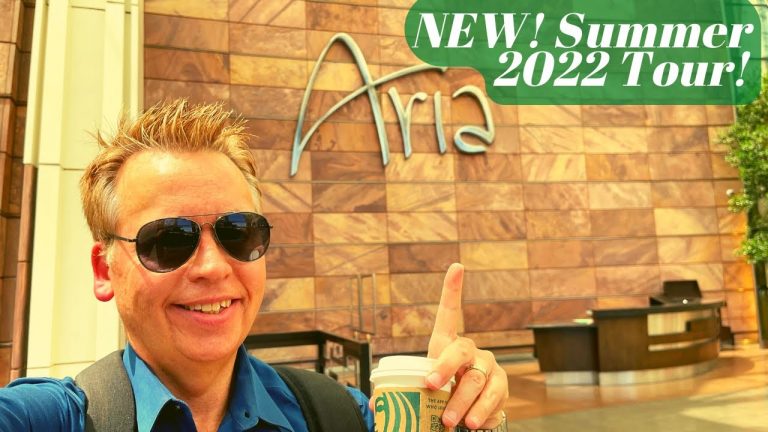 BRAND NEW! Aria Tour Summer 2022 | Where’s my Coffee and my room? Secret Starbucks!