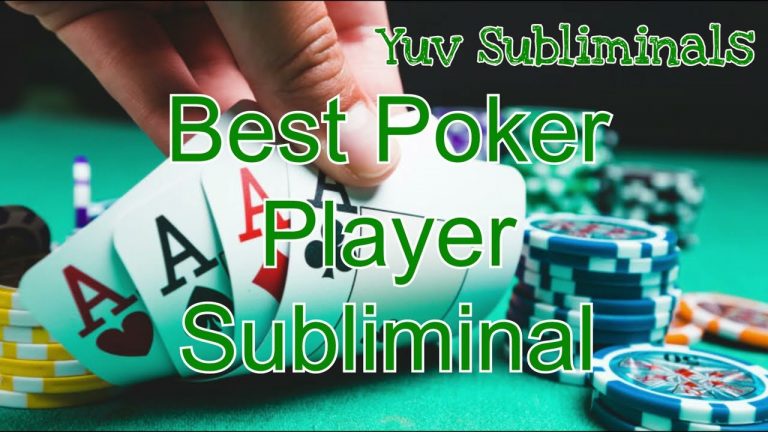 Best Poker Player Subliminal