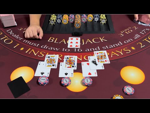 Blackjack | $75,000 Buy In | EPIC High Roller Blackjack Session! Huge Bets & Multiple Splits!