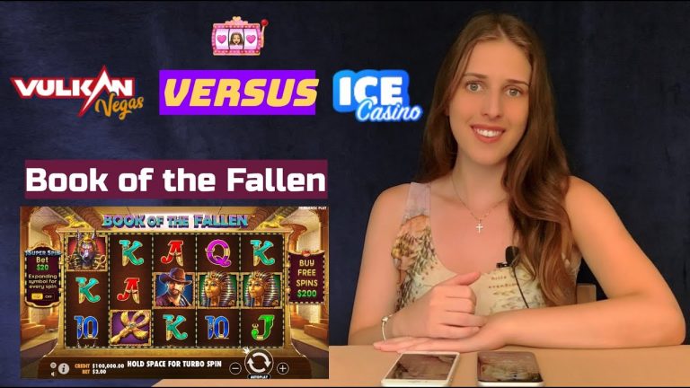 Book of the Fallen: Ice Casino vs Vulkan Vegas Casino