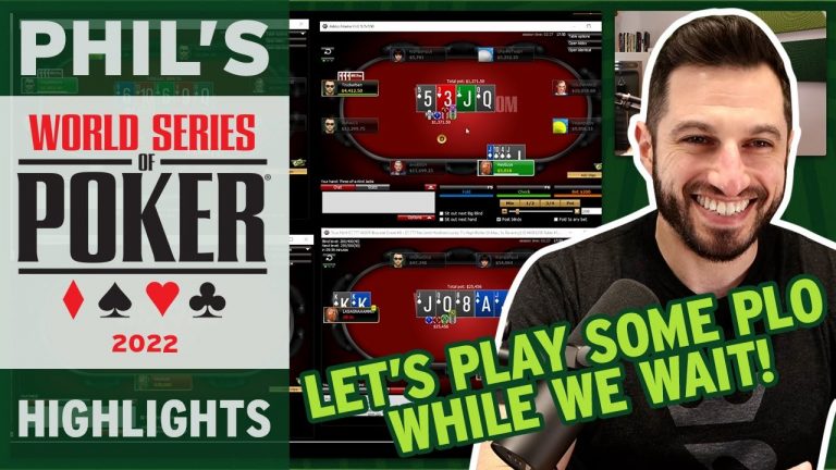 Bracelet Hunting and PLO Cash Games #WSOP 2022 Poker Stream!