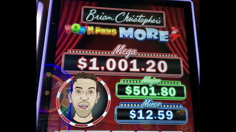 Brian Christopher’s New Slot Pop ‘N Pays More @ M Resort Las Vegas