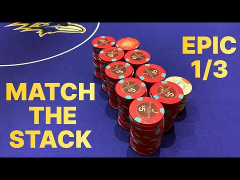 CRAZY ACTION IN THE NEW EPIC 1/3 GAME! – Poker Vlog #32