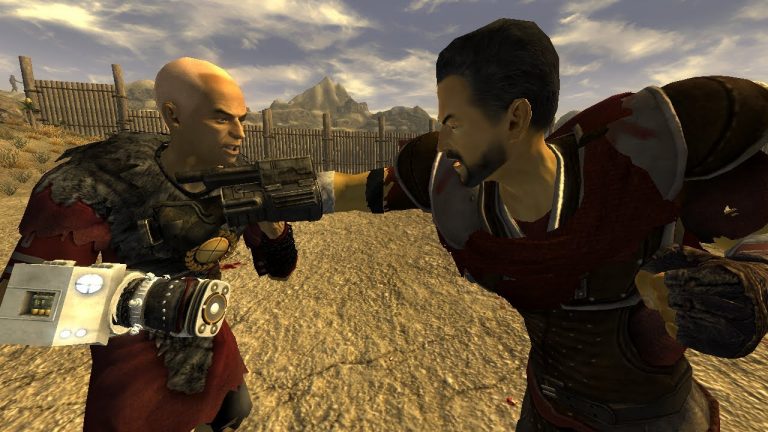 Caesar vs Lucius | Fallout New Vegas npc battle