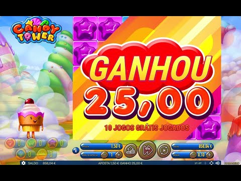 Candy Tower – Habanero – Grande Prémio – #casibom88 #casino #slots