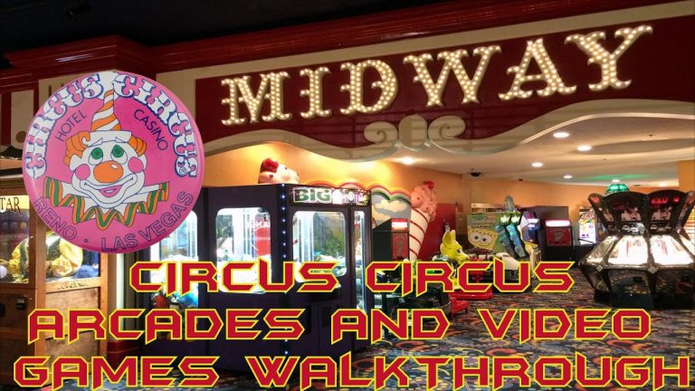 Circus Circus Las Vegas Arcade Complete Walkthrough PT 2