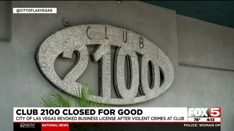 City closes nightclub near downtown Las Vegas for good after violent crimes at club