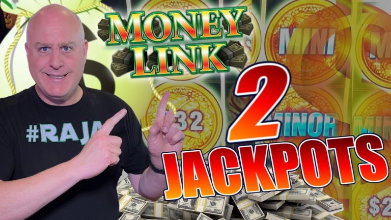 DOUBLE JACKPOTS Paying HIGH LIMIT MONEY LINK in VEGAS!