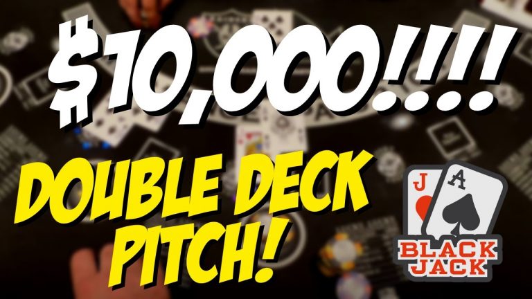 Double Deck Pitch! $10,000 Blackjack! M Resort Spa Casino