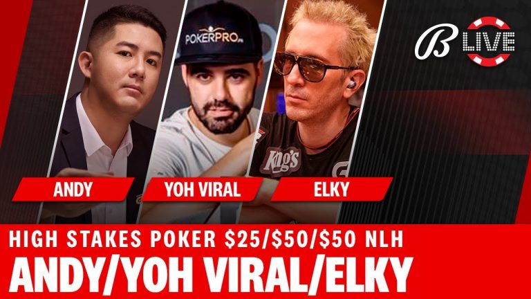 ELKY – YOH VIRAL – ANDY – High Stakes Poker Wednesday! – Live at the Bike!