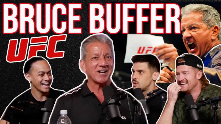 Ep. 110 – BRUCE BUFFER. The Legendary Voice of the UFC Finding Out He Has a Long Lost BROTHER.