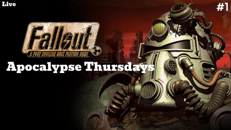 Fallout 1 – Apocalypse Thursdays – Stream 1