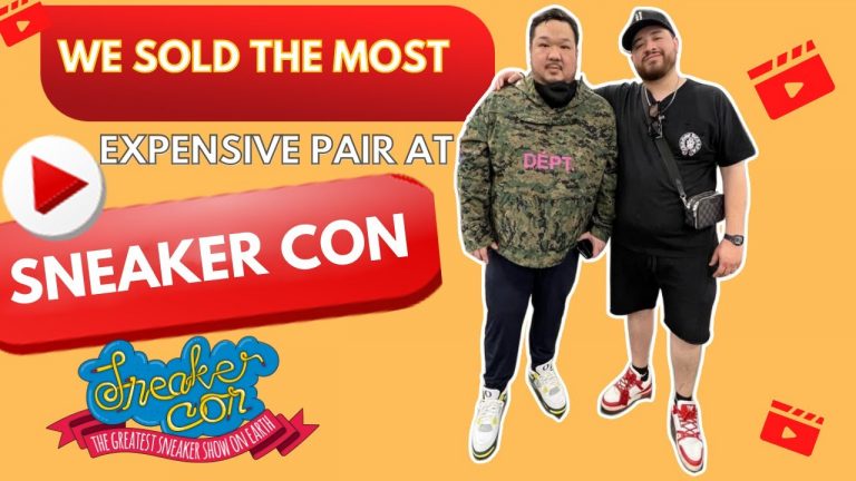 Finding and selling the most expensive sneakers at Sneakercon Las Vegas