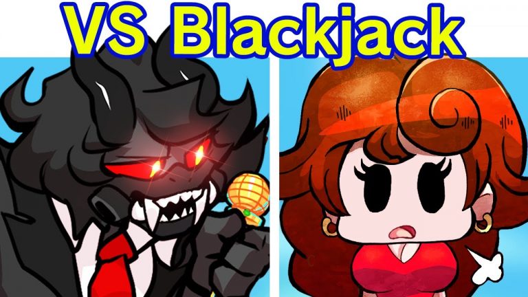 Friday Night Funkin’ VS Blackjack FULL WEEK 1-2 + Cutscenes & All Endings (FNF Mod) (BF & GF Casino)