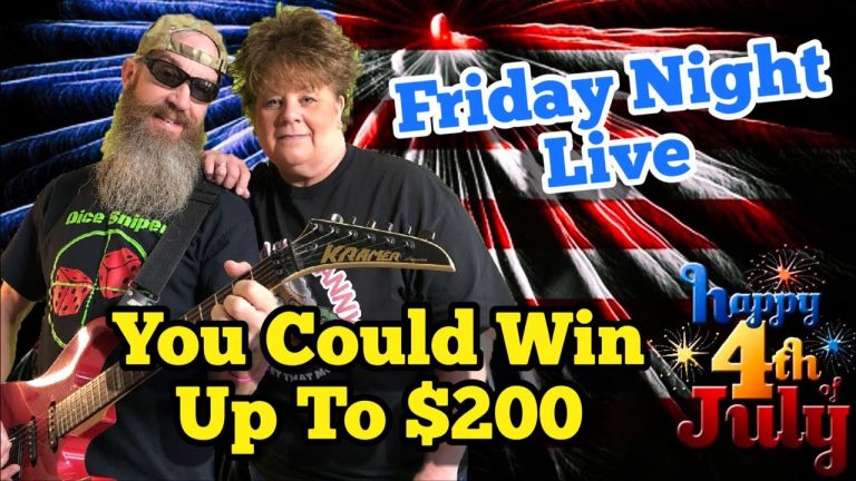 Friday Night Live 7/1 Pickin & Scratchin Live Stream with Granny & Dice