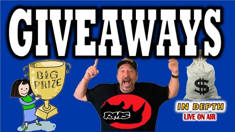 GIVEAWAYS #2022 #4k @RhinoMan Show