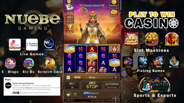 GOLDEN QUEEN BONUS GAME — CASHOUT CASINO NUEBE GAMING EXTREME TMTPLAY MWPLAY