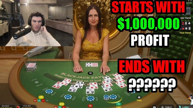 Gambling with $1 Million Profit | TrainWrecksTV