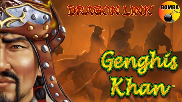 Genghis Khan ~ Dragon Link at Wynn Las Vegas Casino Slot achine Play