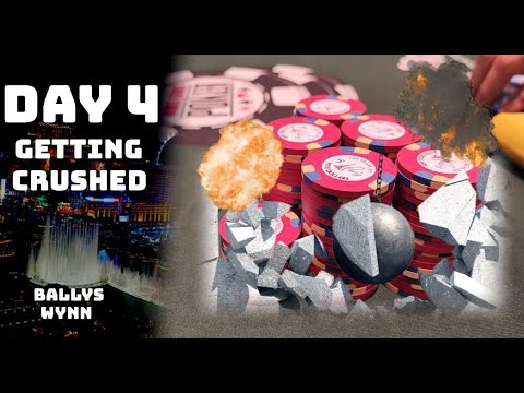 Get CRUSHED @ Ballys/WSOP | Day 4 | Las Vegas/WSOP Poker Vlog