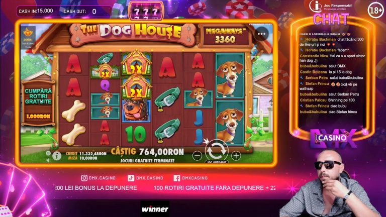 HAI CU UN BIG WIN PE WINNER 15 K IN JUCAM IN 2 TRANSE VIBES WITH DMX CASINO