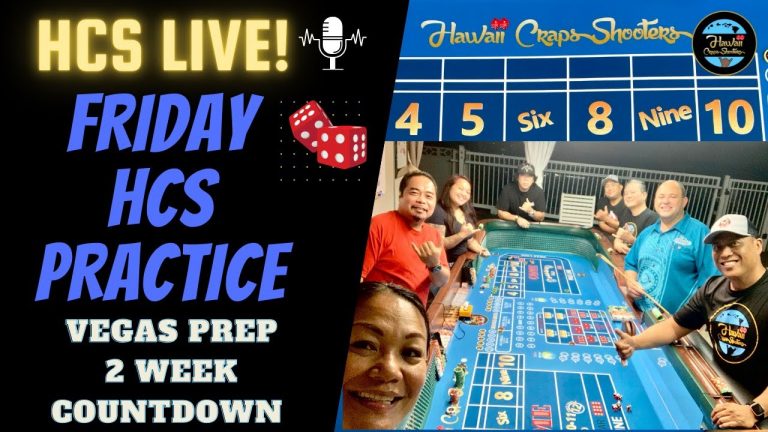 HCS Live Craps Practice at Palisades Casino in Hawaii