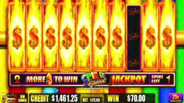 HUGE JACKPOT WINS & CRAZY FREE SPIN FRENZY ON SPIN IT GRAND A REAL SLOT MACHINE JACKPOT