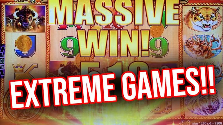 HUGE WIN!! EXTREME FREE GAMES!! Endless BONUSES!!!