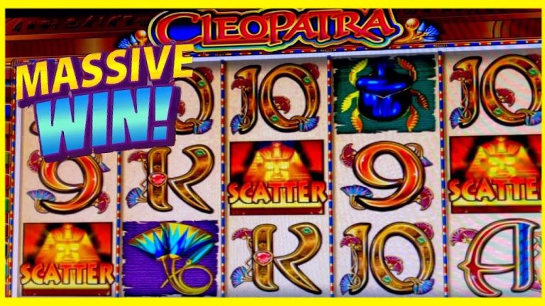 HUGH LIMIT CLEO PAID OUT JACKPOTS/ $100 SPINS MAX BET