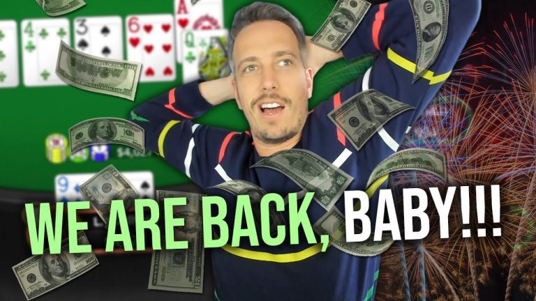 I am BACK to HIGHSTAKES CASH GAMES Poker Highlights