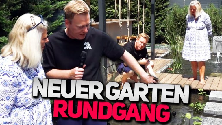 ICH ZEIGE MEINER MUTTER DEN NEUEN GARTEN! KOMPLETTER RUNDGANG